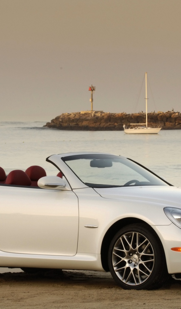 Белый Лексус 2007 года