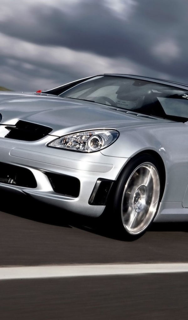 Очень быстрый SLK AMG Mercedes