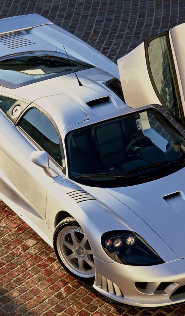 Серебрянный Saleen S7