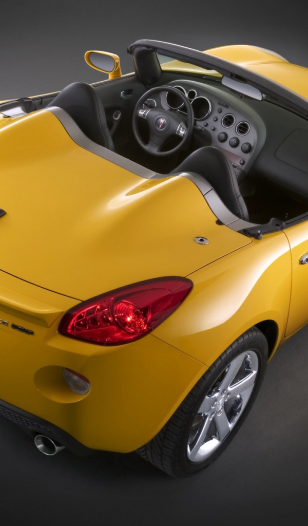 Pontiac Solstic вид сзади