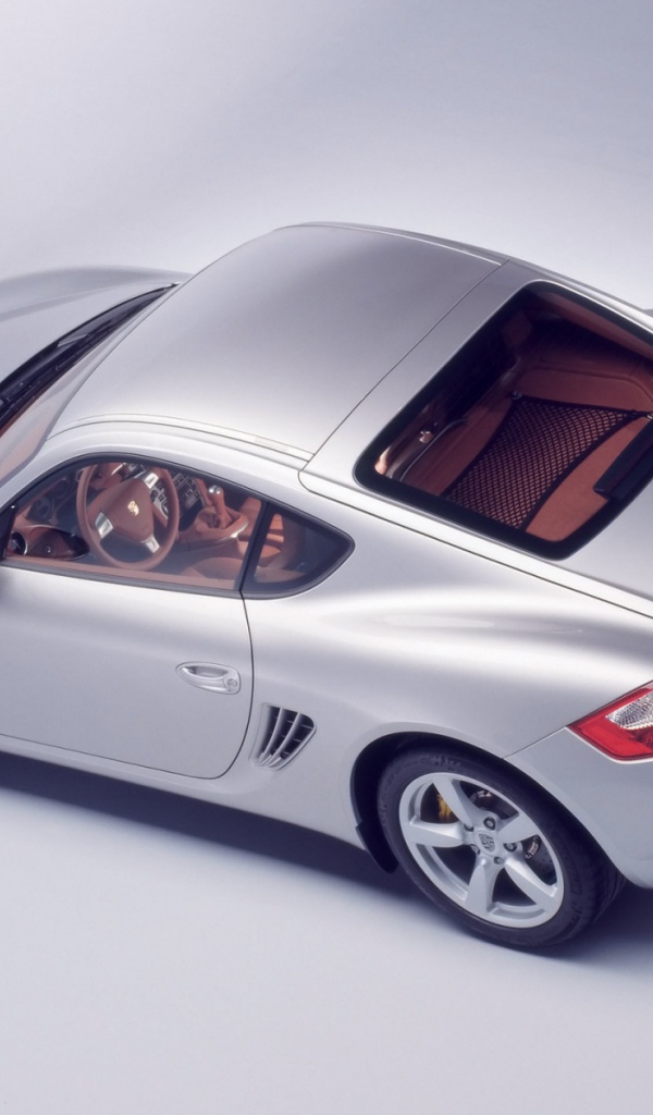 Porsche Cayman сверху