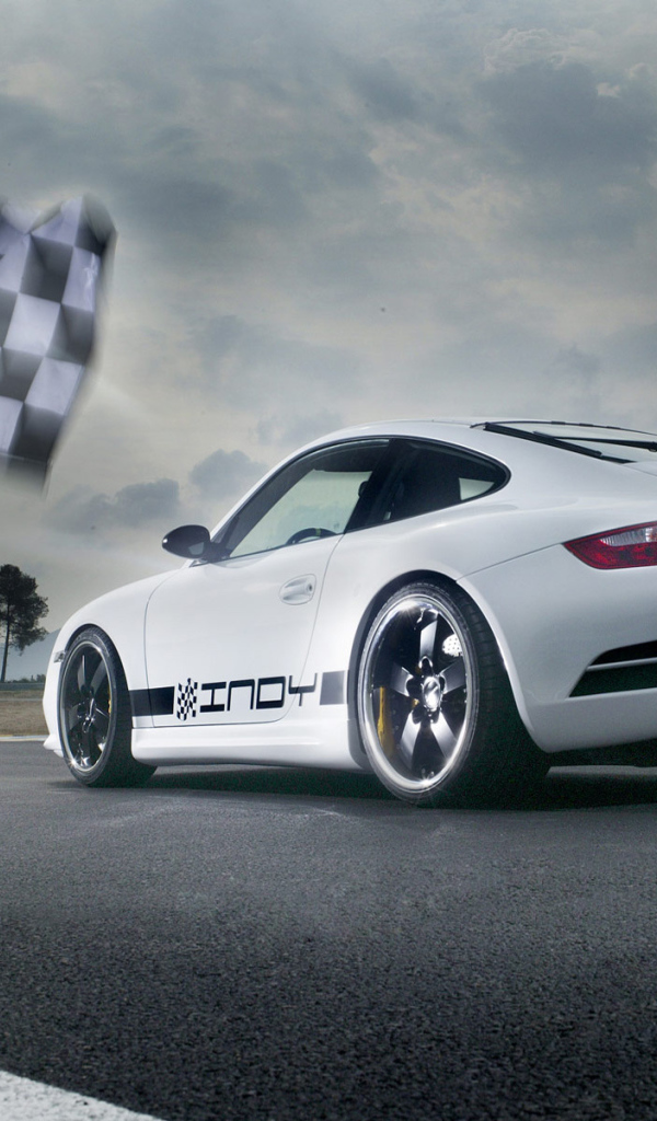 Porsche  выход на финиш