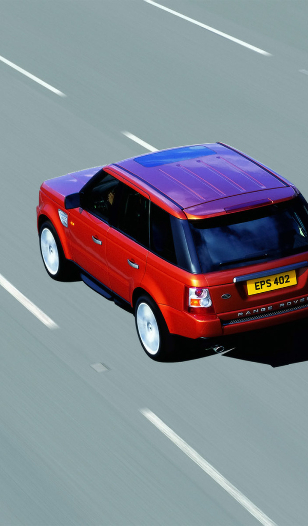 Range Rover sport на ходу