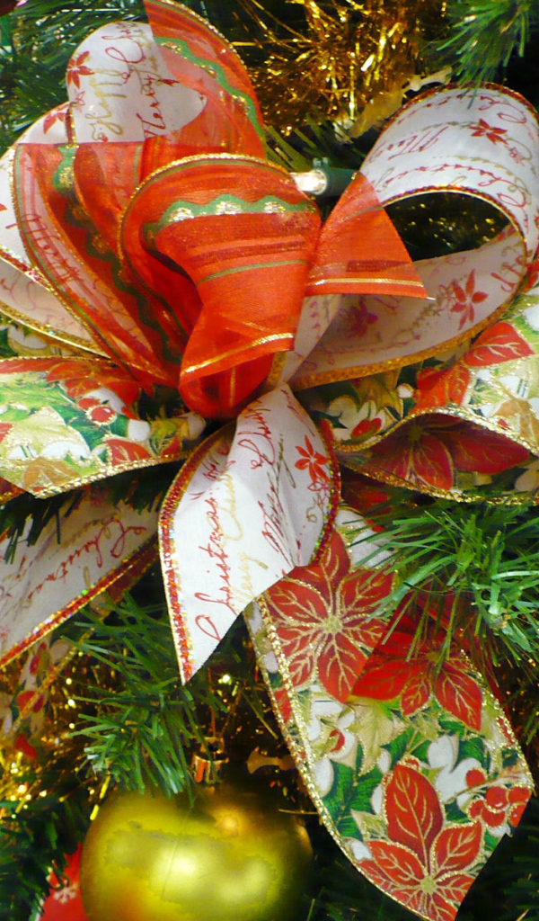 Красивый бант / Рождество