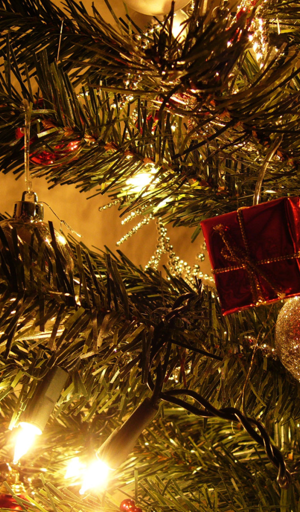 Красивая ель / Рождество