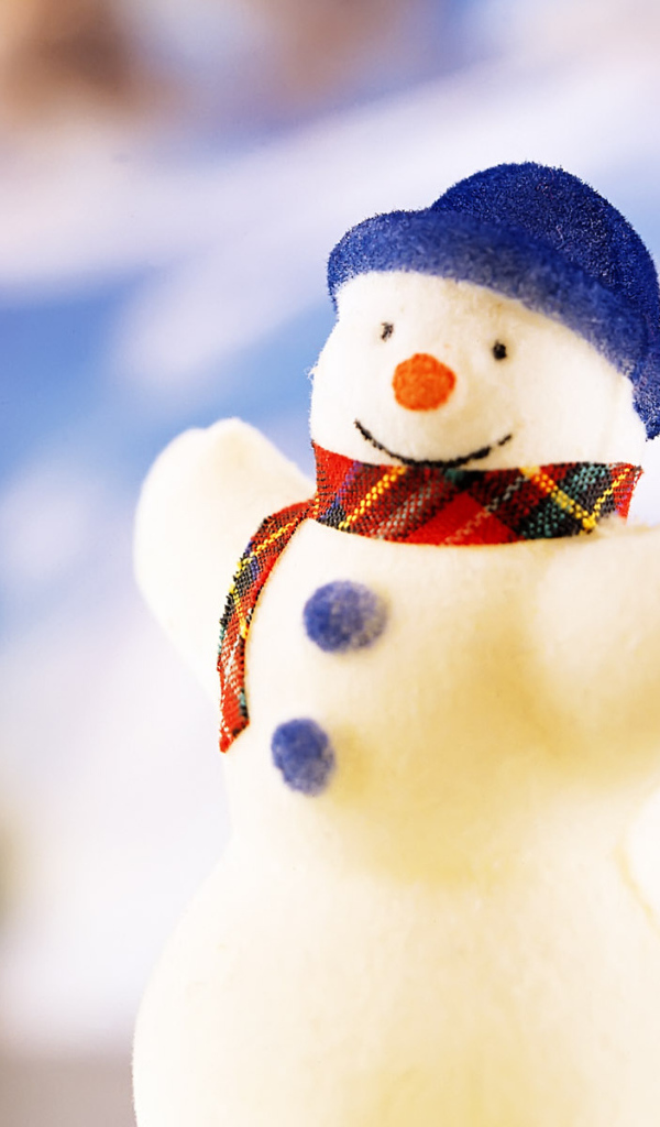 Смешной снеговик / Рождество