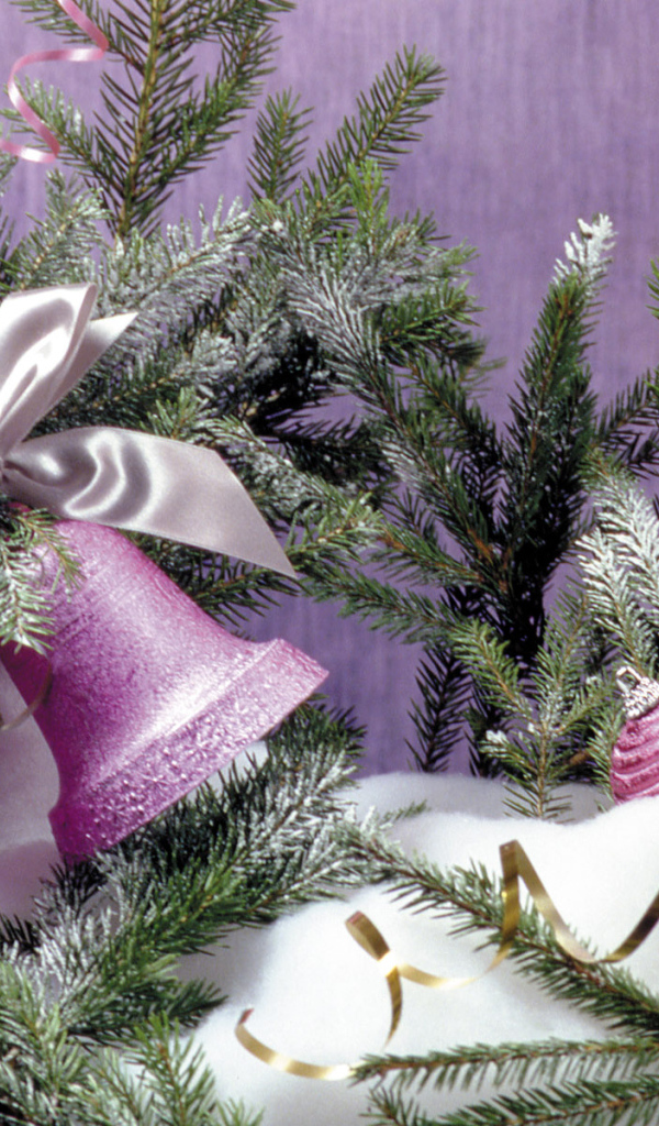 Фиолетовые колокольчики / Рождество