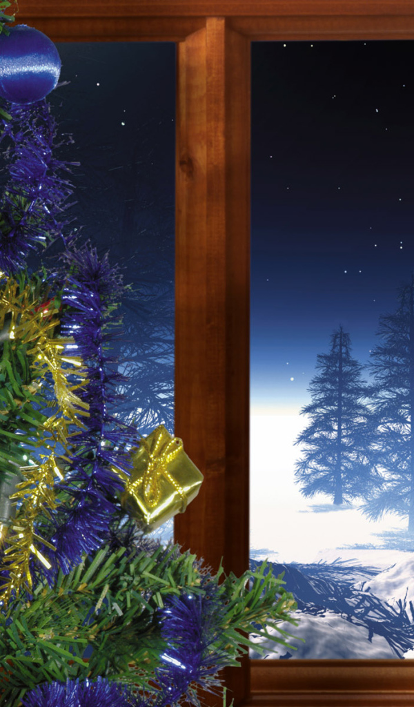 Зима за окном / Рождество