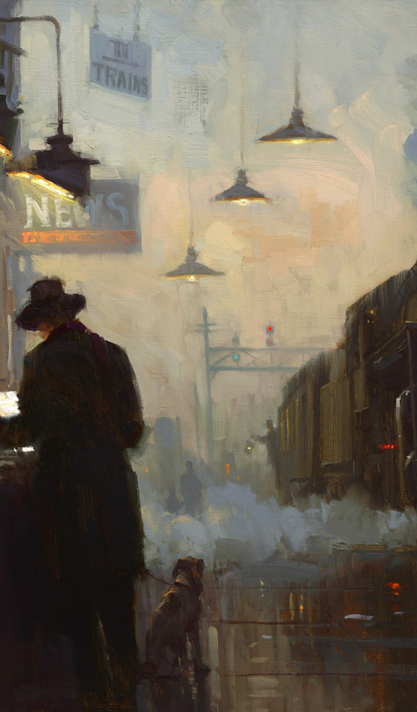 У железнодорожного вокзала