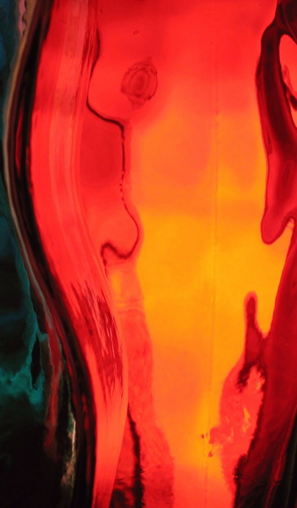 Окрашеная бутылка