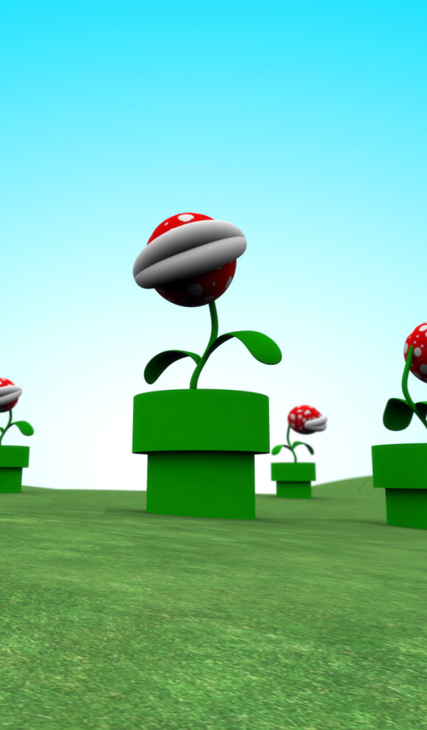 Цветы из игры Марио
