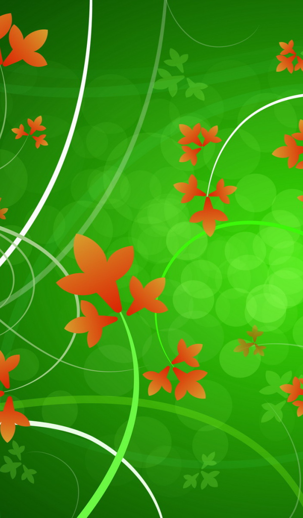 Оранжевые листья