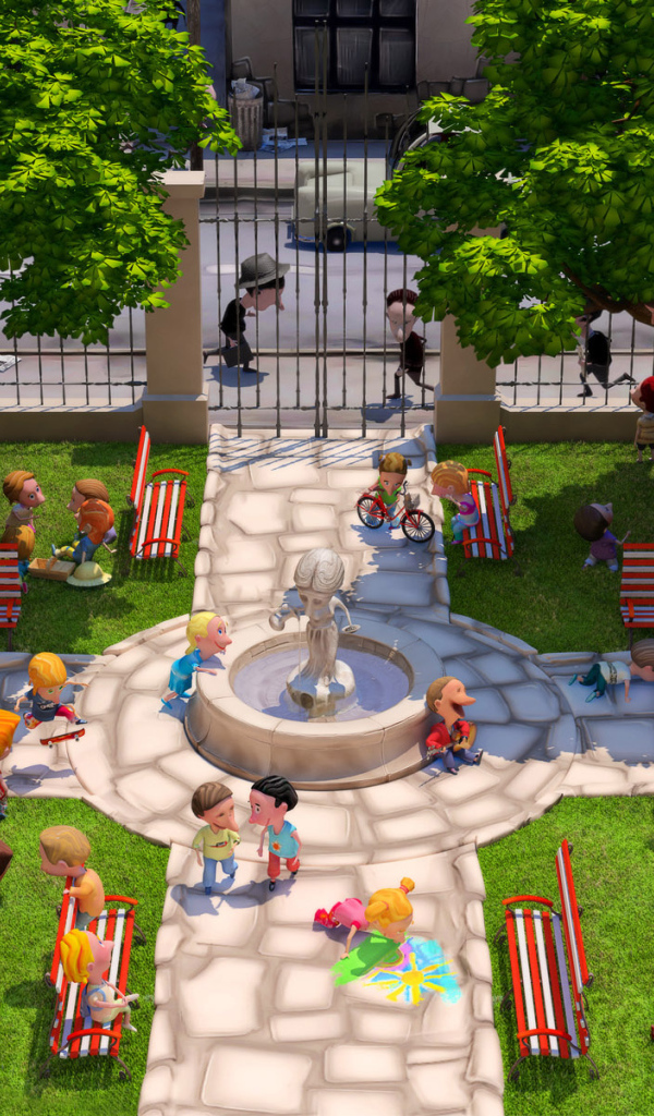 Школьный двор