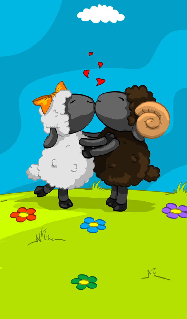 Влюбленные овечки