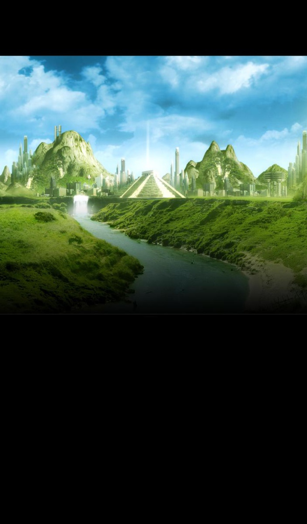 Храм и пирамиды