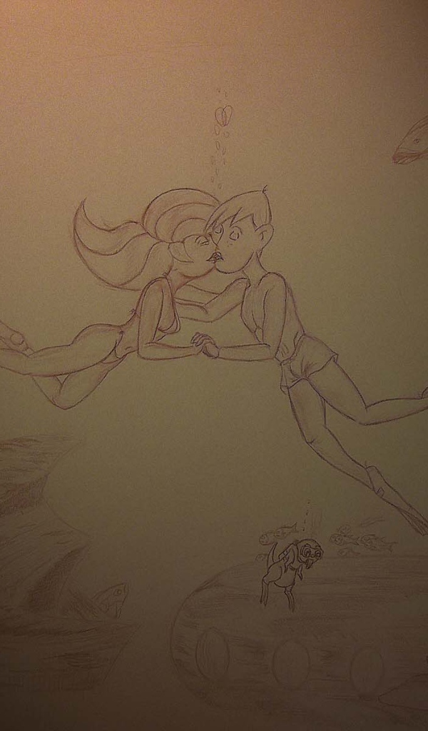 Подводный поцелуй