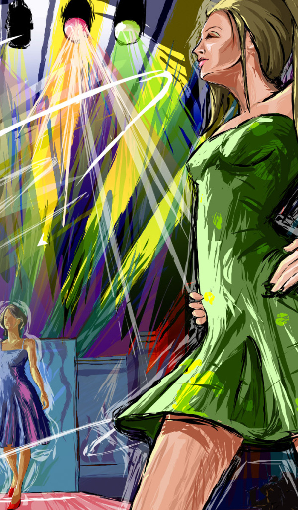 Показ модной одежды