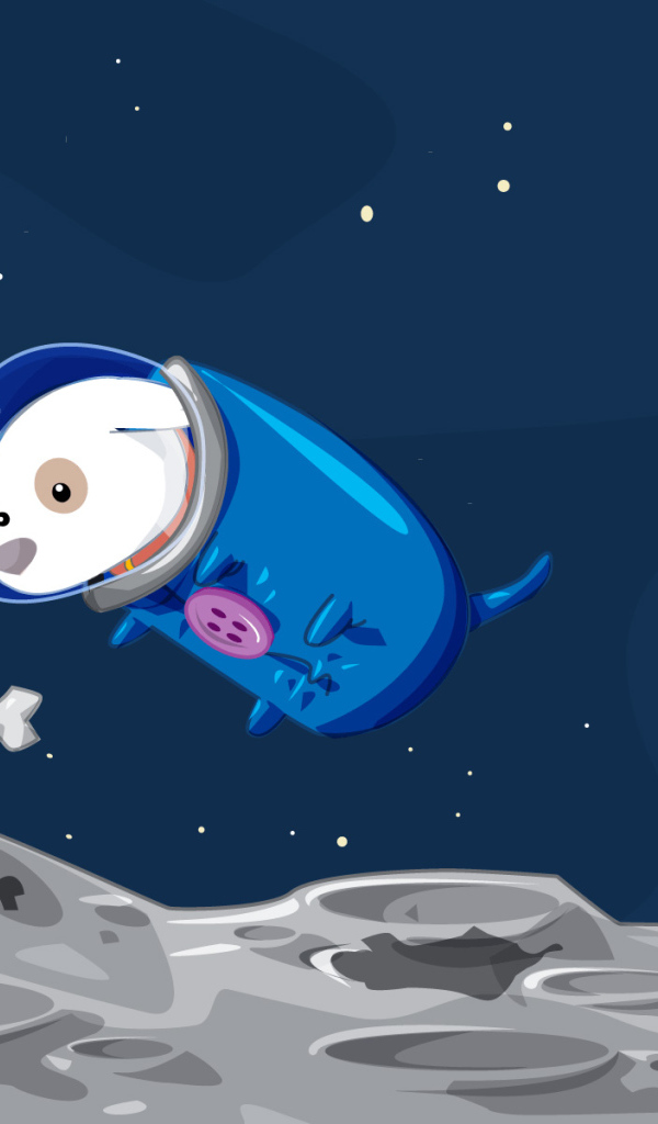 Собака на луне