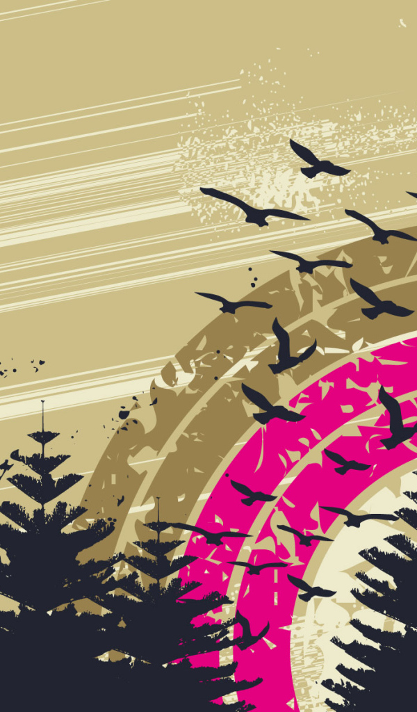 Векторные птицы