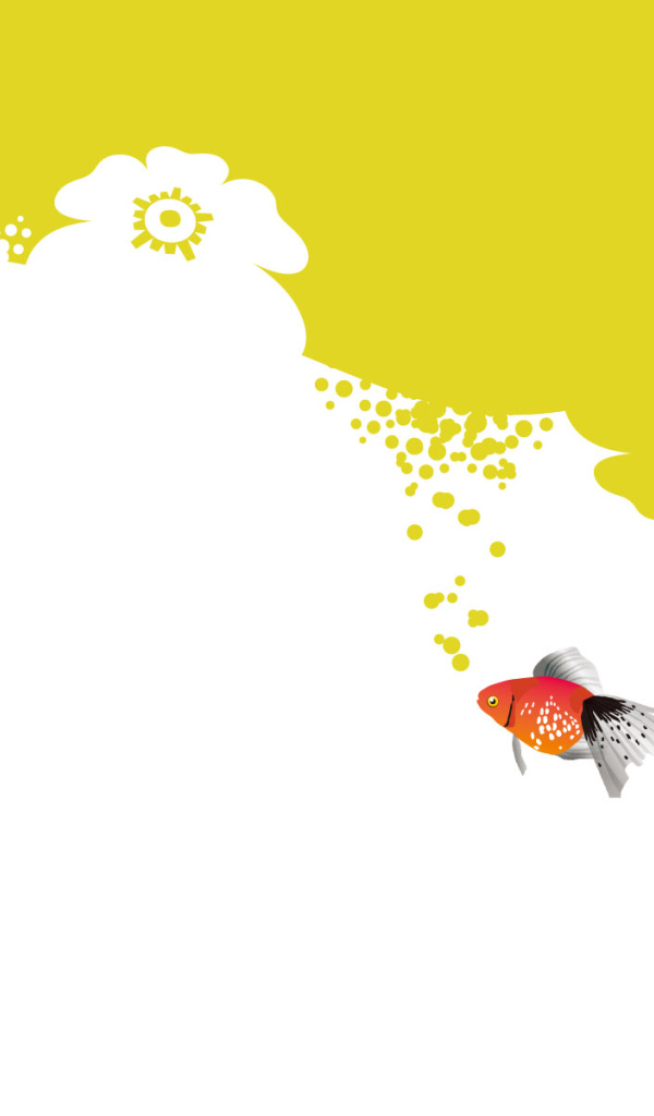 Векторная рыбка