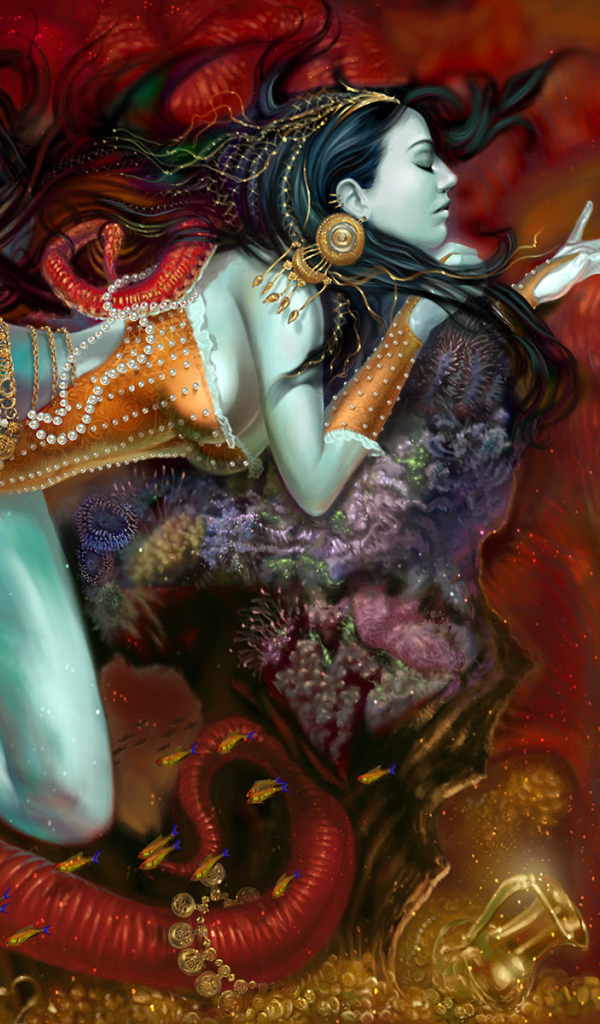 Сказочная русалка