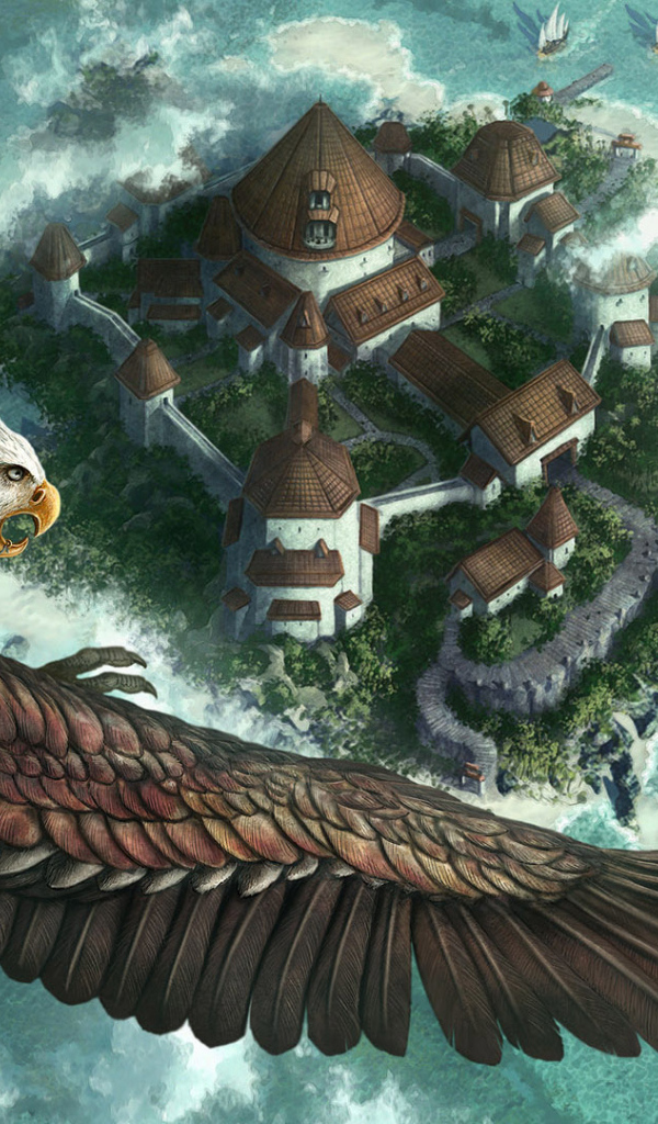 Полет над замком