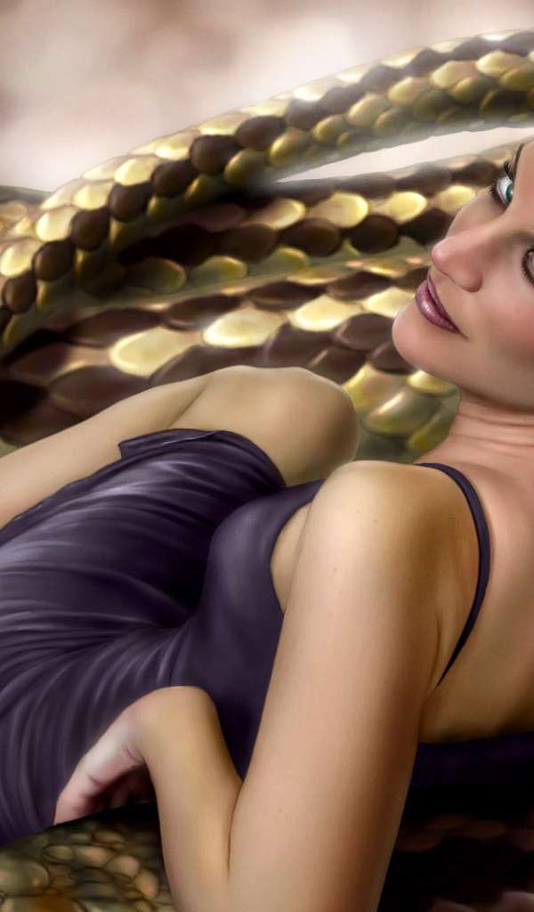 Девушка и змея