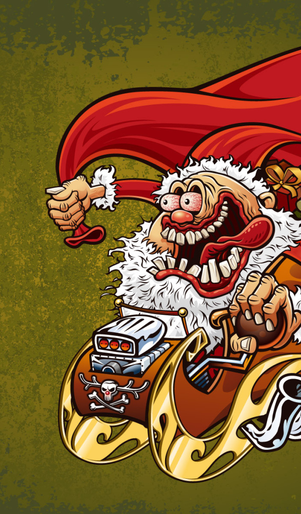 Crazy Санта Клаус