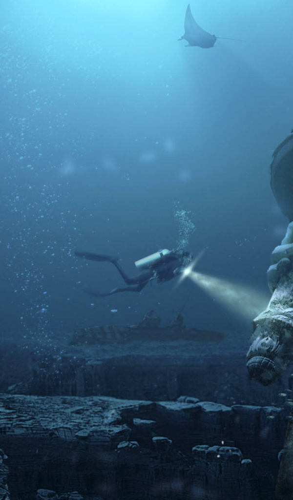 Статуя подводной свободы