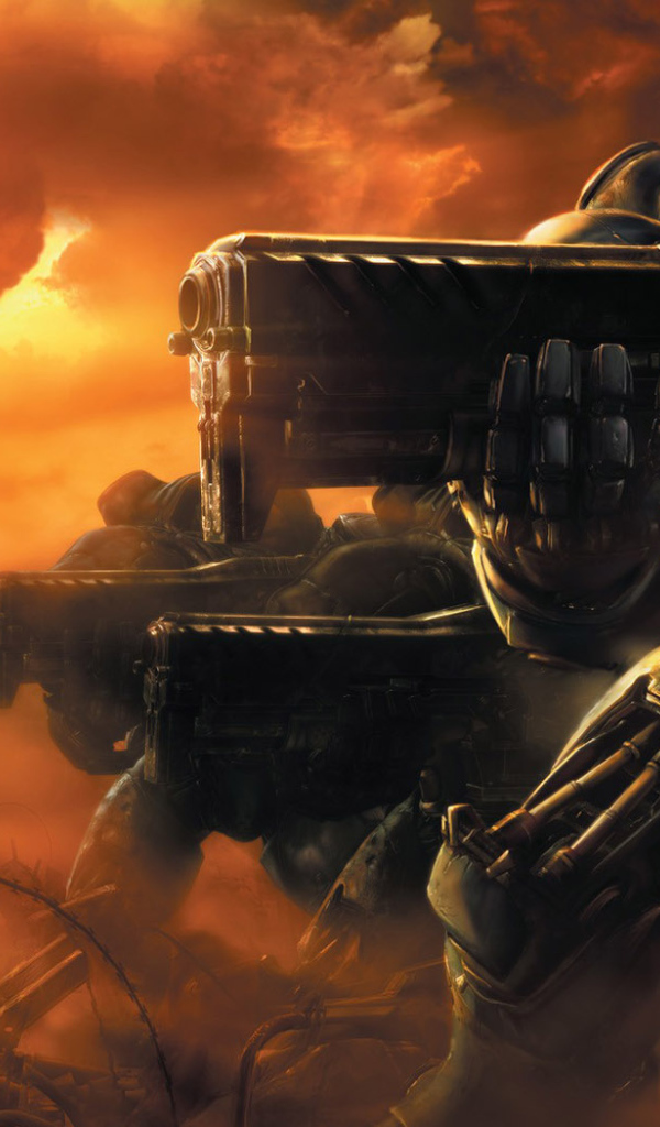 Солдаты из игры Star Craft 2