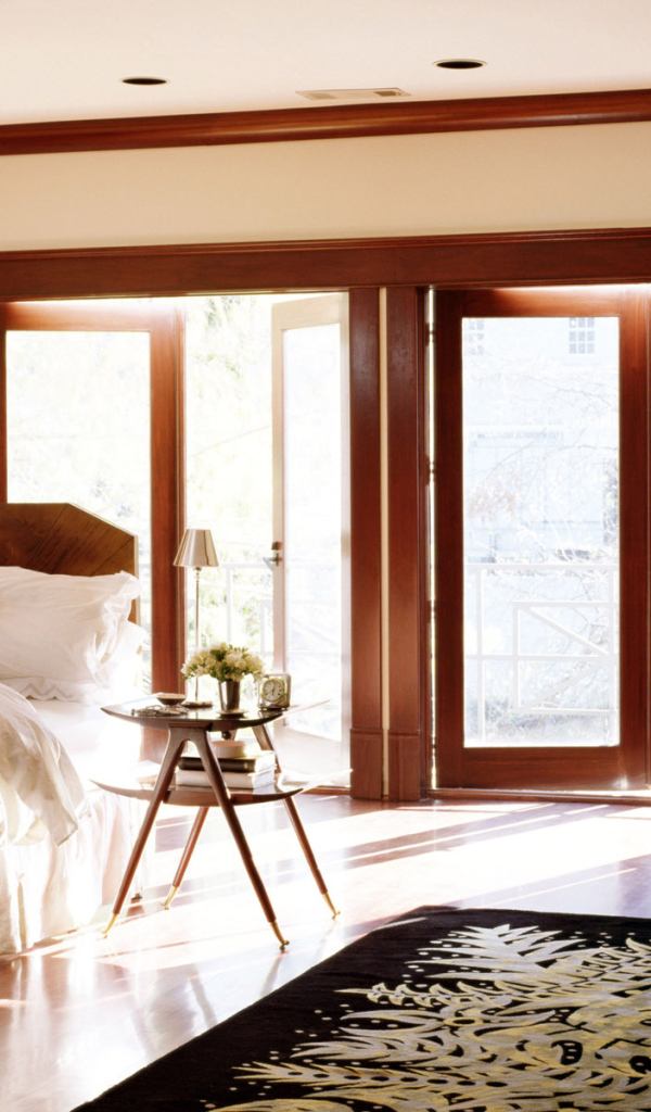 Спальня с выходом на террасу