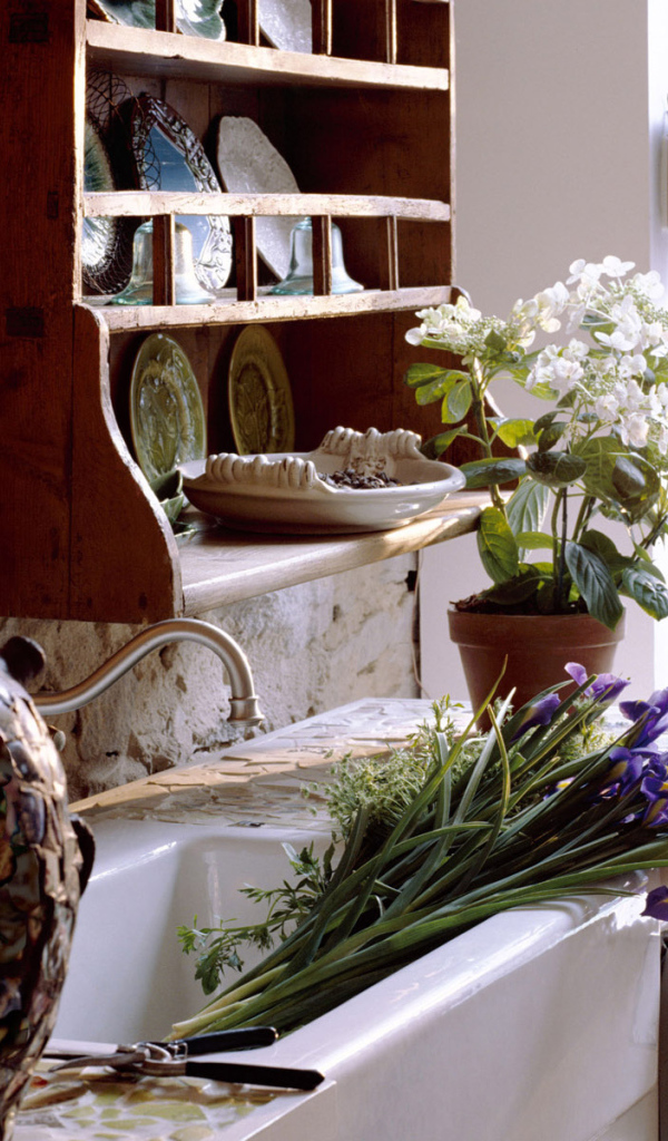 Кухня в старом стиле