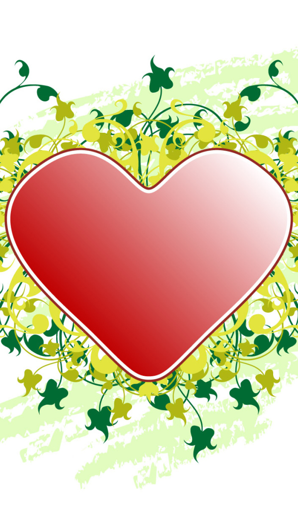 Нарисованное сердечко