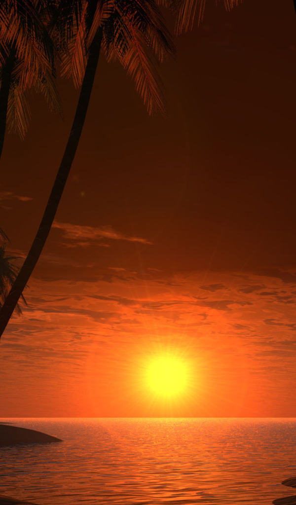 Красивый закат