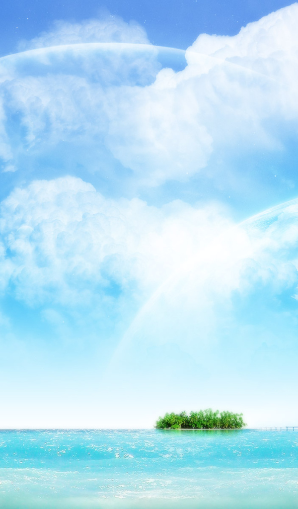 Голубое небо