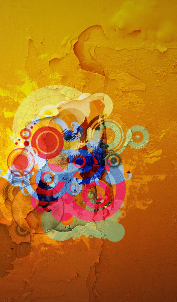 Цветная стена