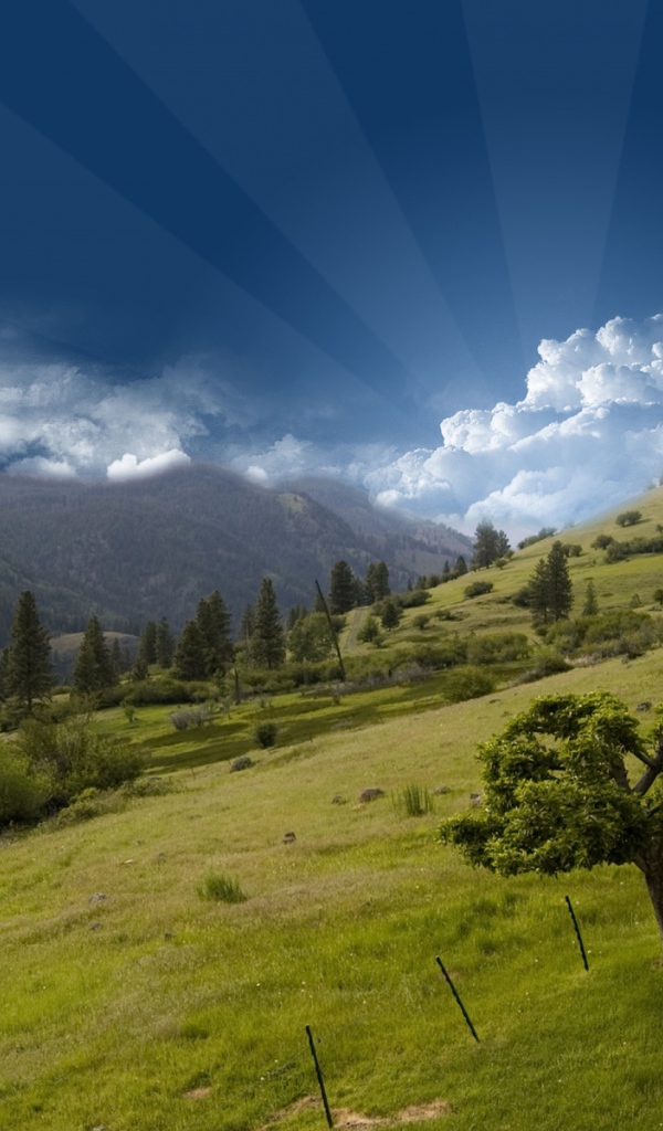 Небо Горы Вершины