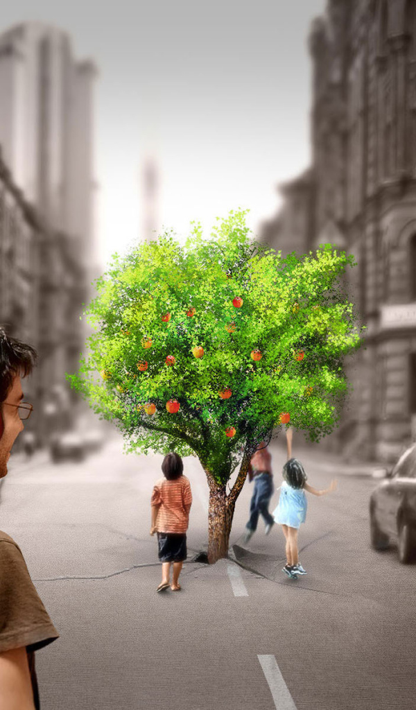 Дерево из сказки