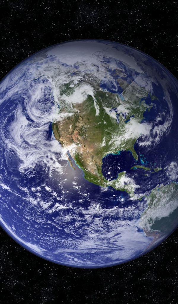 Синий мрамор, Земля