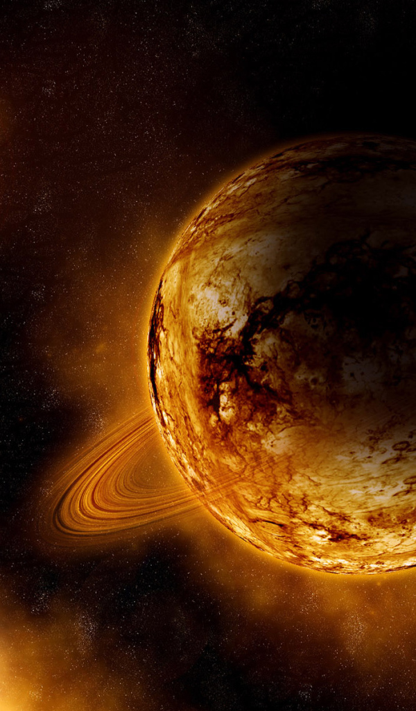 Пылающая планета