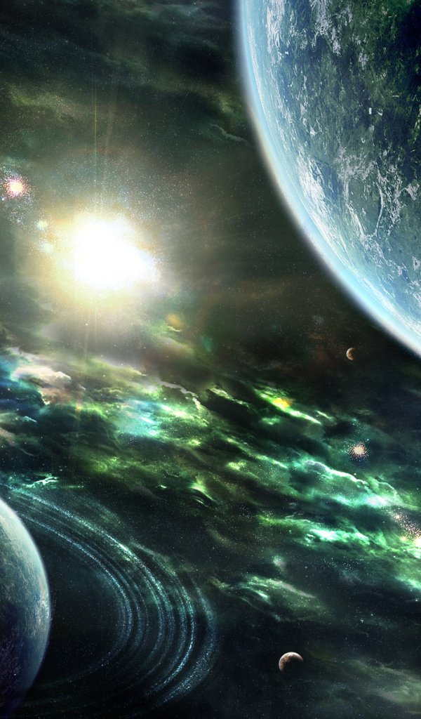 Соседствующие планеты и их спутники