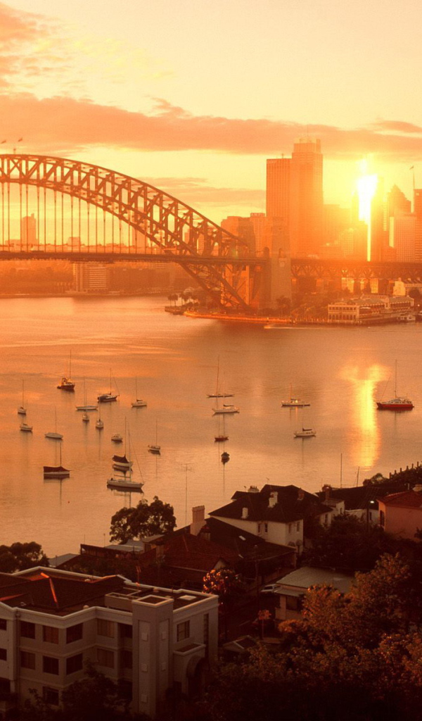 Солнце поцеловало Сидней