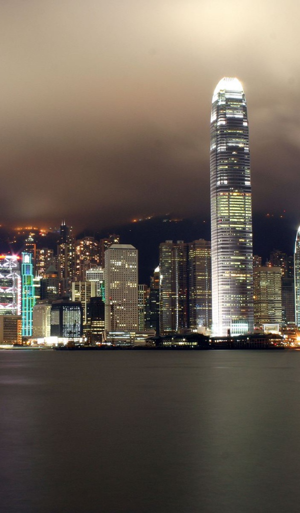 Гонконг ночью