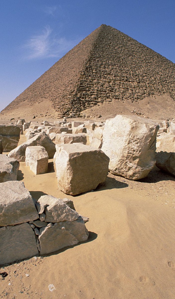 Белая пирамида, Дахшур, Египет