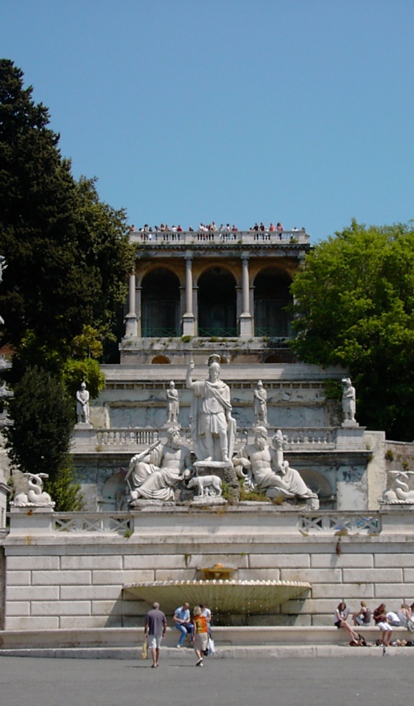 Terrazza del Pinicio - Скульптуры Италии