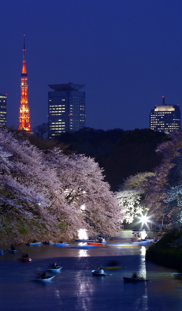 По городской реке