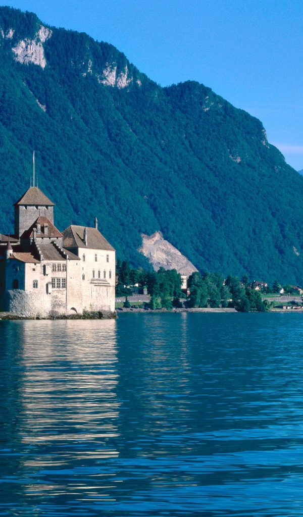 Замок de Chillon, Озеро Женева