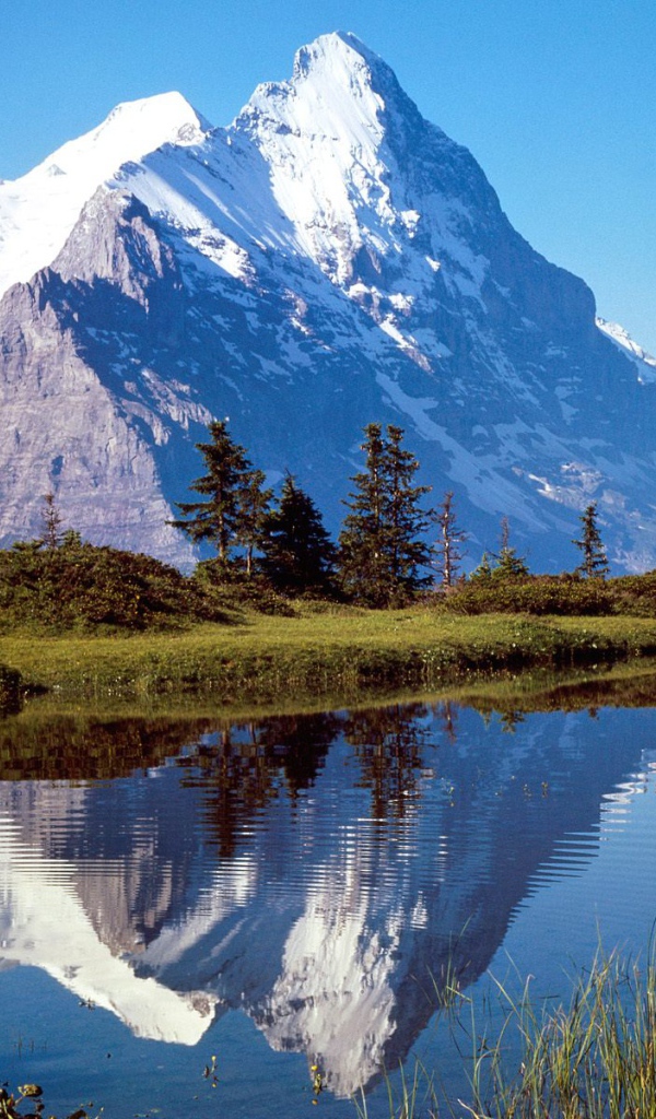 Monch и Eiger, Grosse Scheidegg, Швейцария