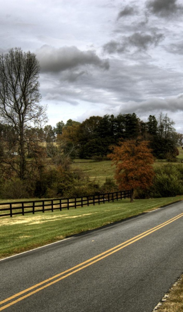 Проселочная дорога США