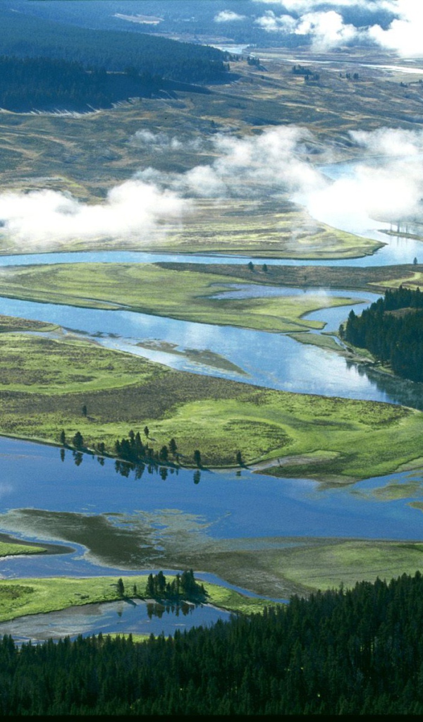 Йеллоустонская Река, США
